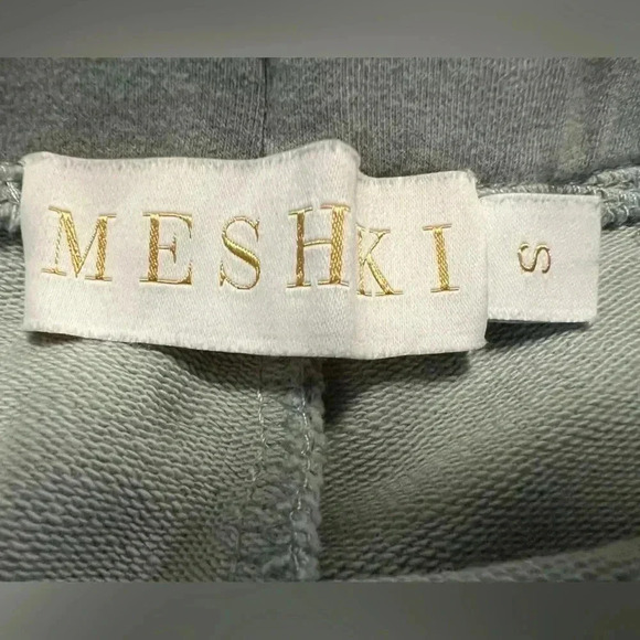 MESHKI SIZE SMALL GRAYISH BLUE JOGGERS - Picture 5 of 5